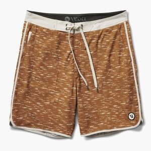 Vuori Cruise Boardshort Caramel Slub